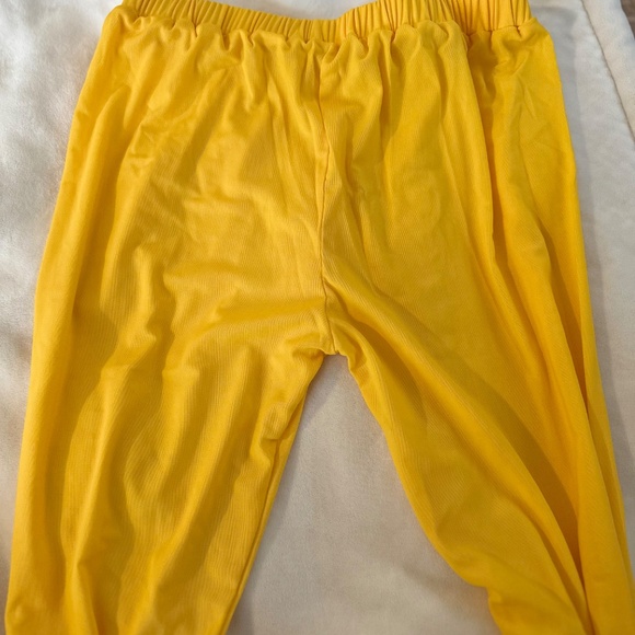 Designer Yellow Anarkali - Picture 8 of 9